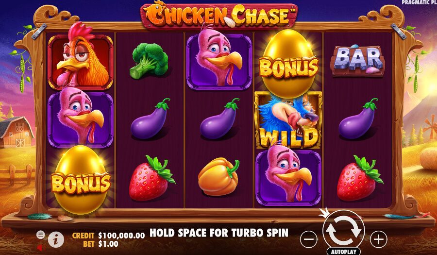 Play Chicken Chase® Free Game Slot by Pragmatic Play