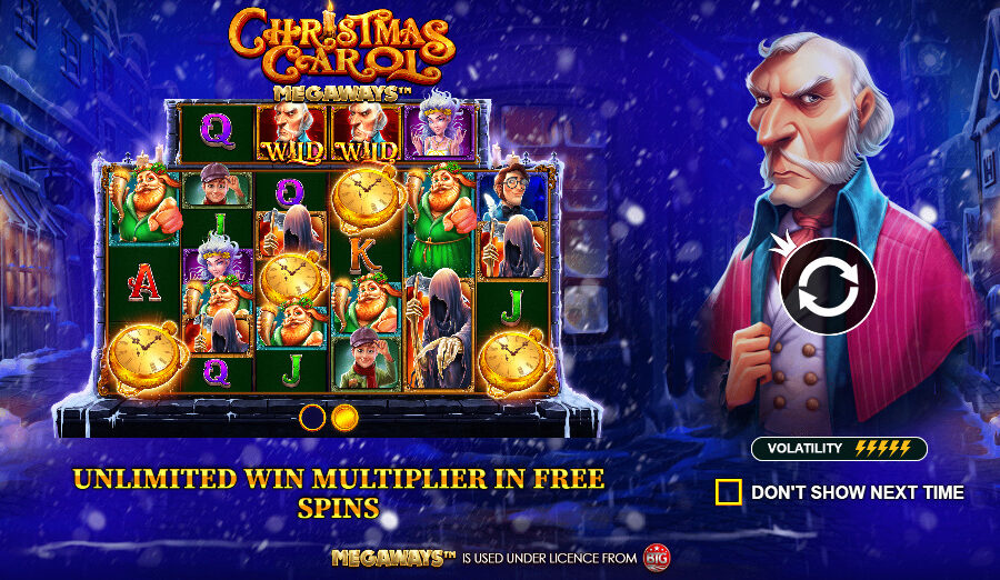 Play Christmas Carol Megaways® Free Game Slot by Pragmatic Play