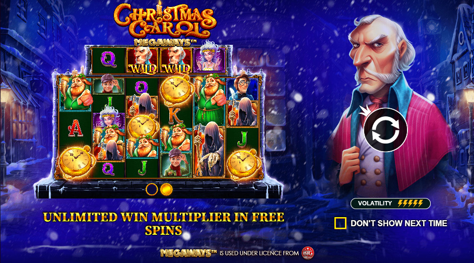 Play Christmas Carol Megaways® Free Game Slot by Pragmatic Play