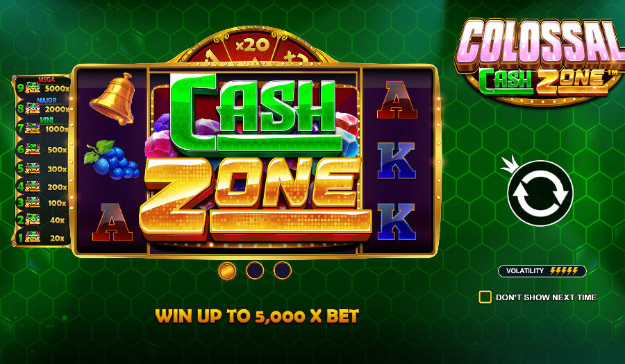 Play Colossal Cash Zone® Free Game Slot by Pragmatic Play