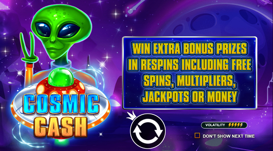 Play Cosmic Cash® Free Game Slot by Pragmatic Play