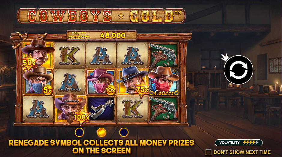 Play Cowboys Gold® Free Game Slot by Pragmatic Play