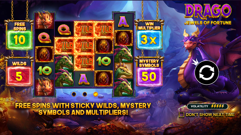 Play Drago Jewels of Fortune® Free Game Slot by Pragmatic Play