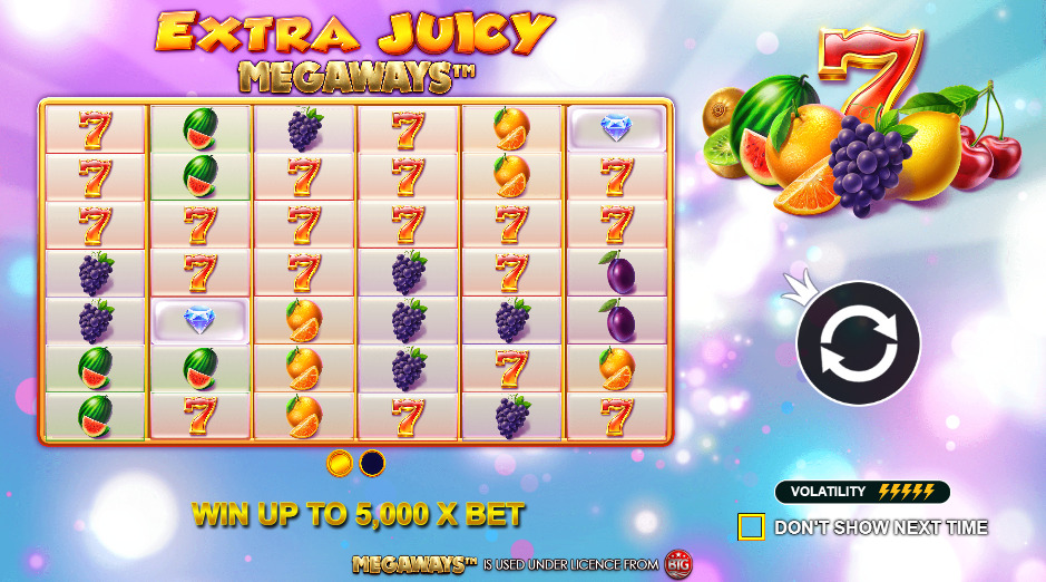 Play Extra Juicy Megaways® Free Game Slot by Pragmatic Play