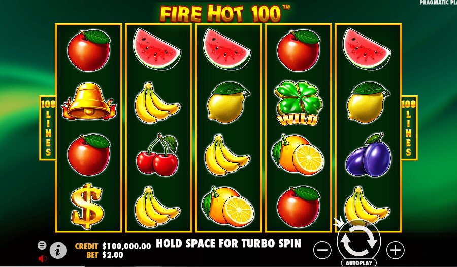 Play-Fire Hot 100® Free Game Slot by Pragmatic Play