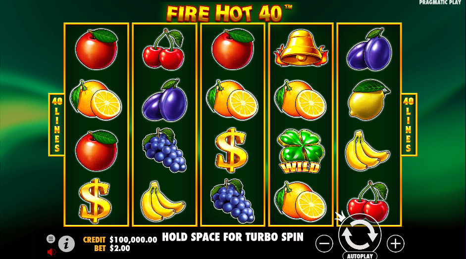 Play Fire Hot 40® Free Game Slot by Pragmatic Play