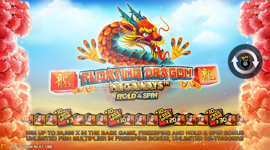 Play Floating Dragon Megaways® Free Game Slot by Pragmatic Play