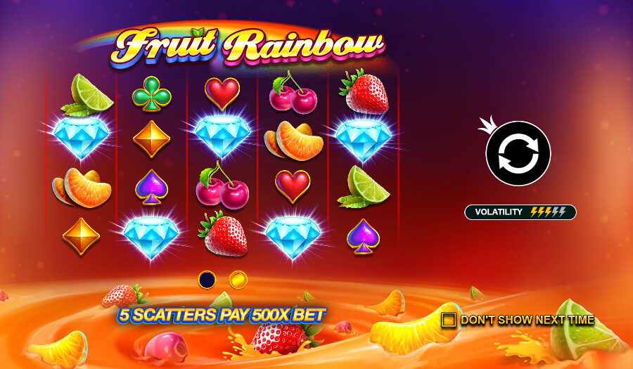 Play Fruit Rainbow® Free Game Slot by Pragmatic Play