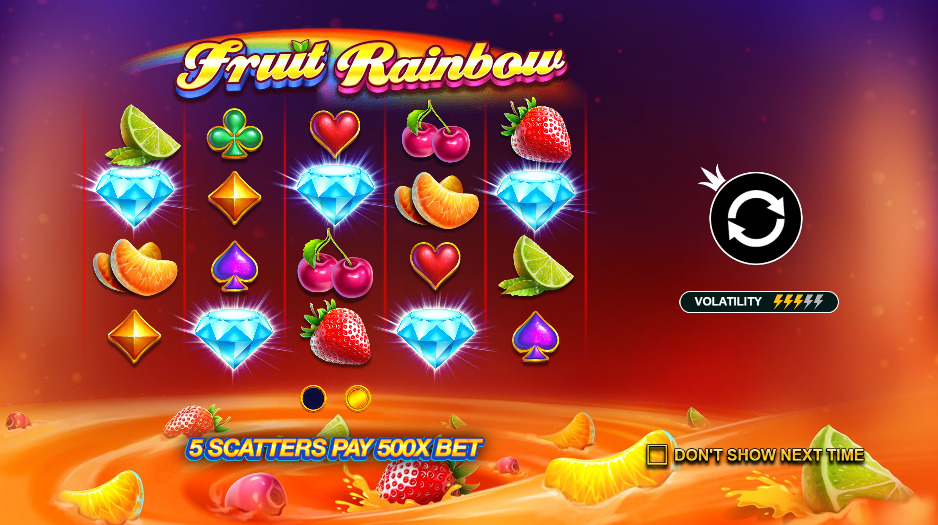 Play Fruit Rainbow® Free Game Slot by Pragmatic Play