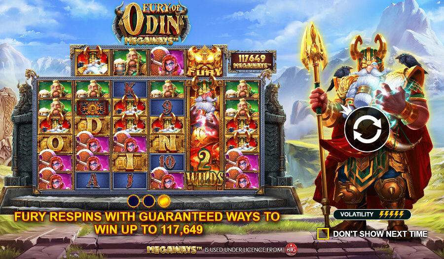 Play Fury of Odin Megaways® Free Game Slot by Pragmatic Play