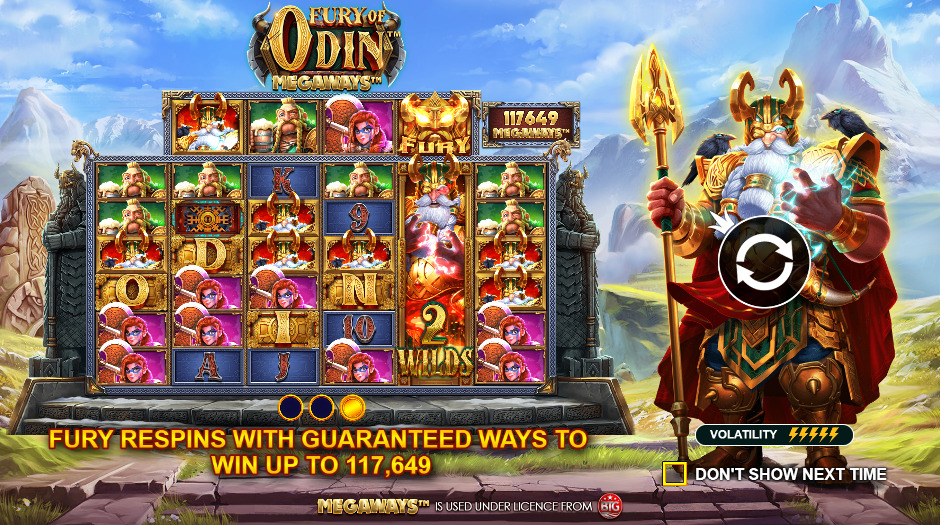 Play Fury of Odin Megaways® Free Game Slot by Pragmatic Play