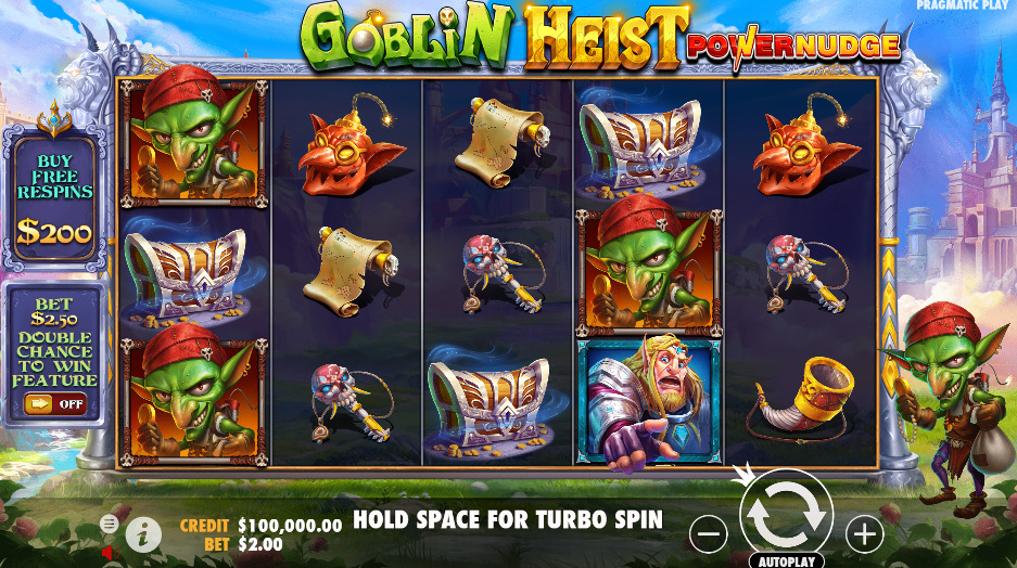 Play Goblin Heist Powernudge® Free Game Slot by Pragmatic Play