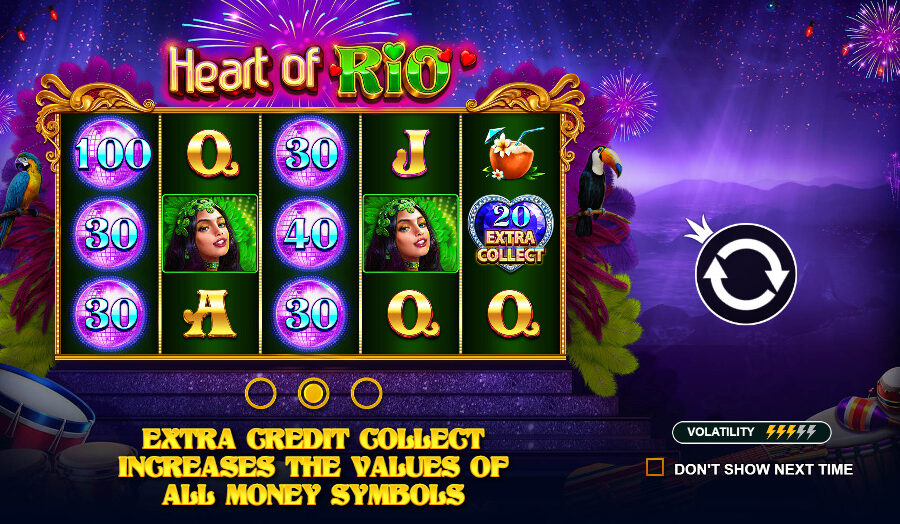 Play Heart of Rio® Free Game Slot by Pragmatic Play