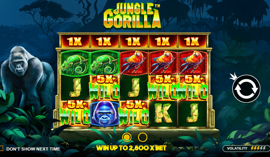 Play Jungle Gorilla® Free Game Slot by Pragmatic Play