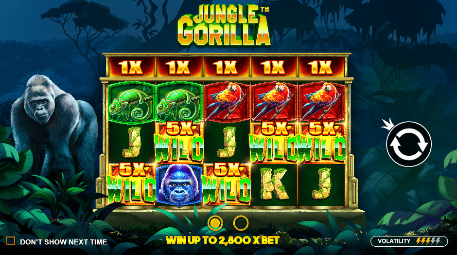 Play Jungle Gorilla® Free Game Slot by Pragmatic Play