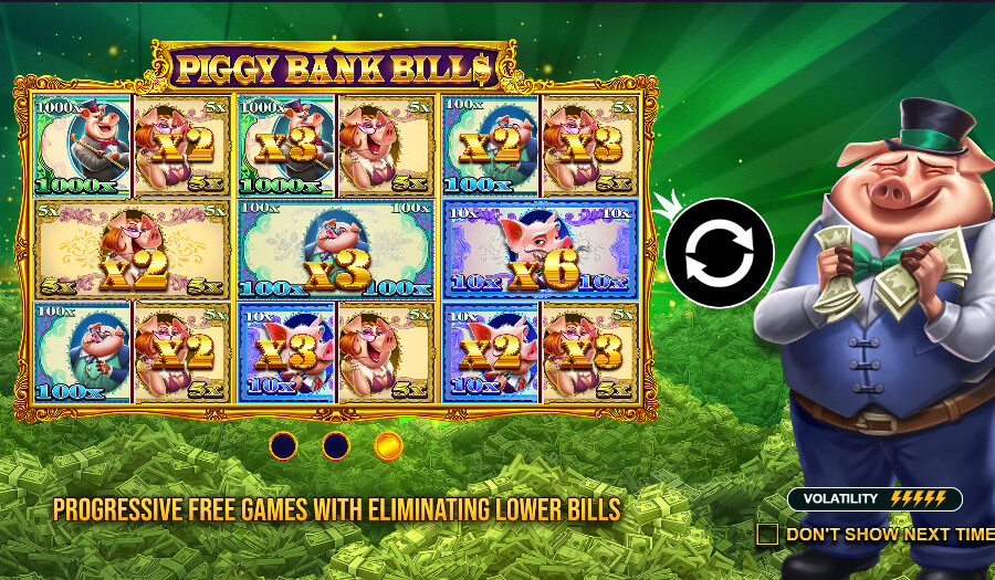 Play Piggy Bank Bills® Free Game Slot by Pragmatic Play