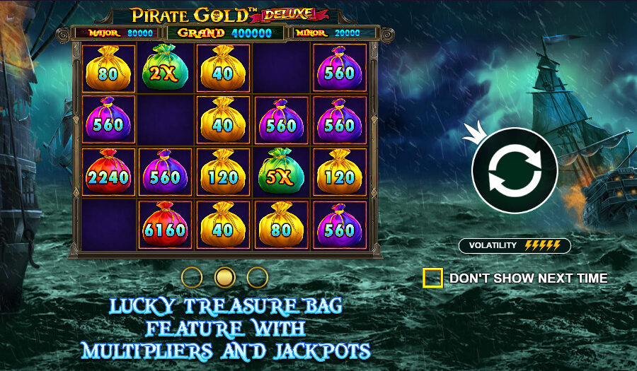 Play Pirate Gold Deluxe® Free Game Slot by Pragmatic Play