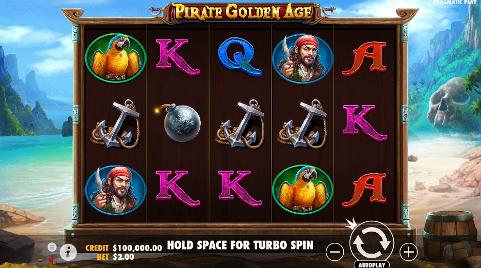 Play Pirate Golden Age® Free Game Slot by Pragmatic Play