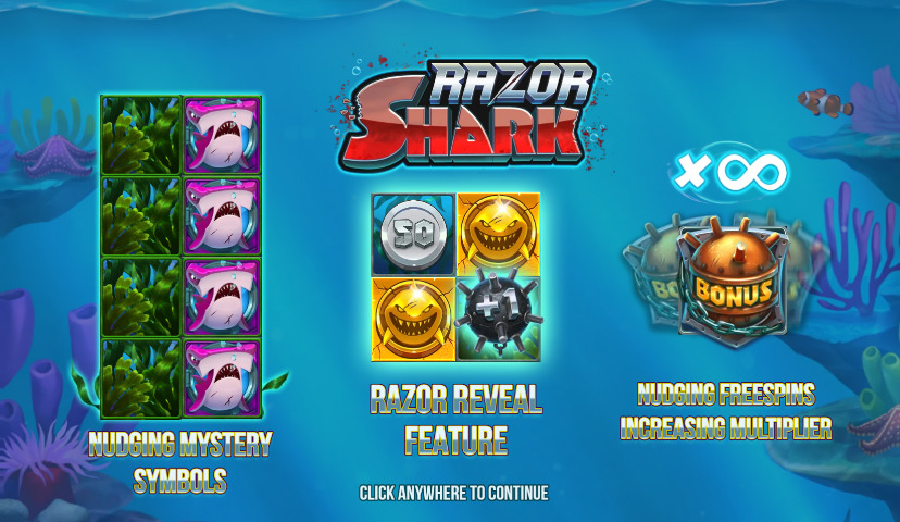 Play Razor Shark® Free Game Slot by Push Gaming