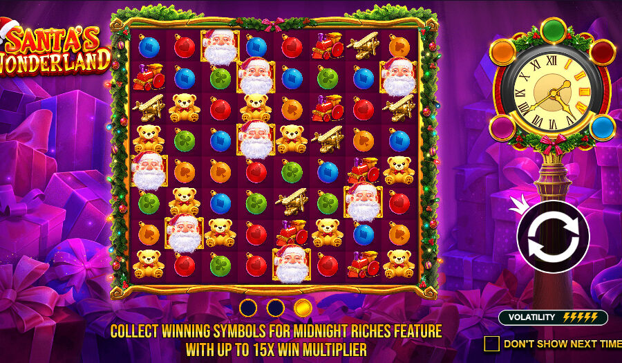 Play Santa's Wonderland® Free Game Slot by Pragmatic Play