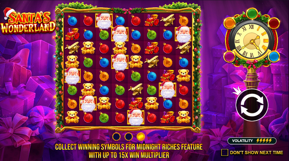 Play Santa's Wonderland® Free Game Slot by Pragmatic Play