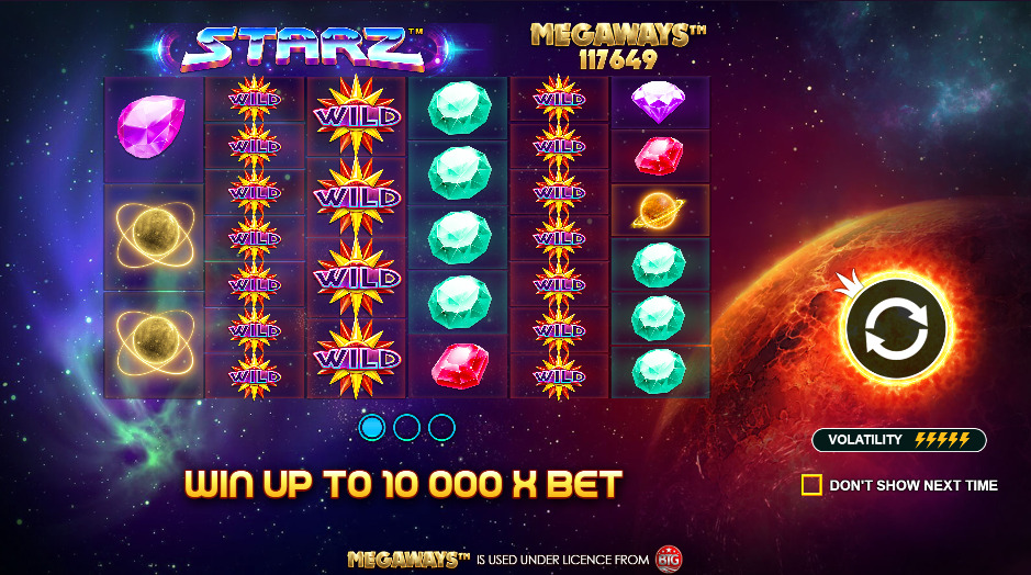 Play Starz Megaways® Free Game Slot by Pragmatic Play