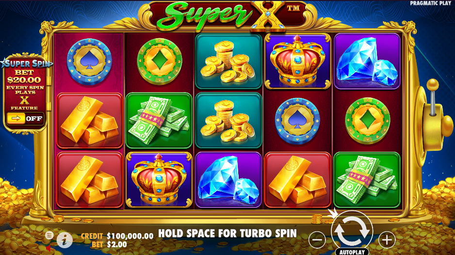 Play Super X® Free Game Slot by Pragmatic Play