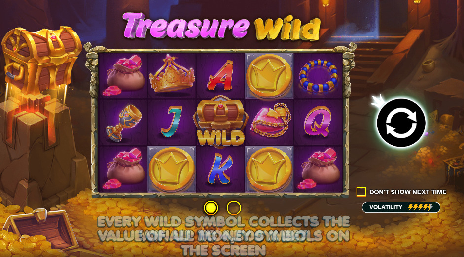 Play Treasure Wild® Free Game Slot by Pragmatic Play