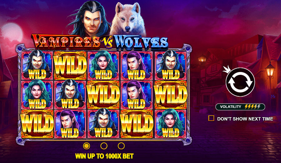 Play Vampires vs Wolves® Free Game Slot by Pragmatic Play