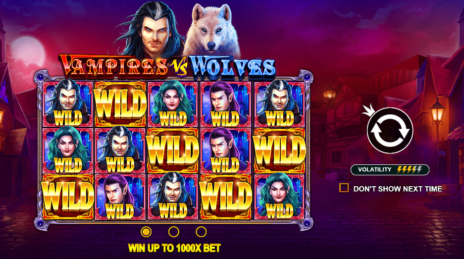 Play Vampires vs Wolves® Free Game Slot by Pragmatic Play