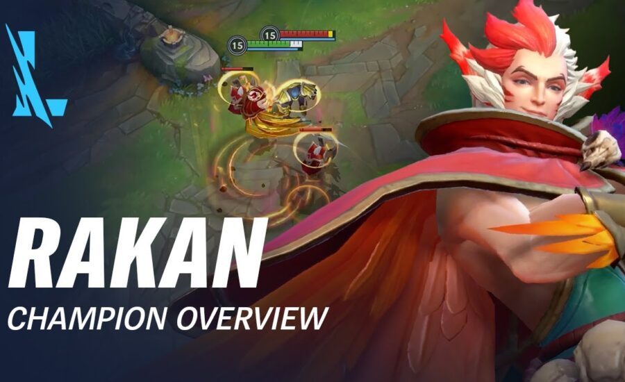 Rakan Champion Overview | Gameplay - League of Legends: Wild Rift