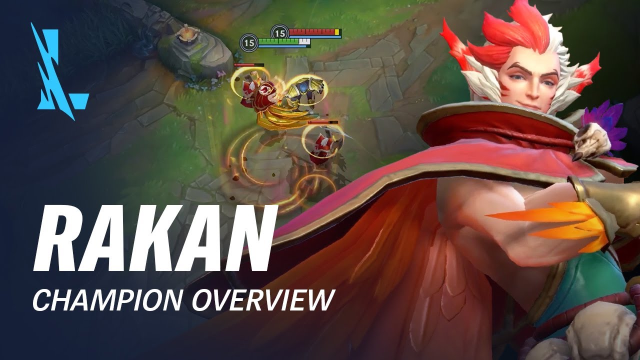 Rakan Champion Overview | Gameplay - League of Legends: Wild Rift