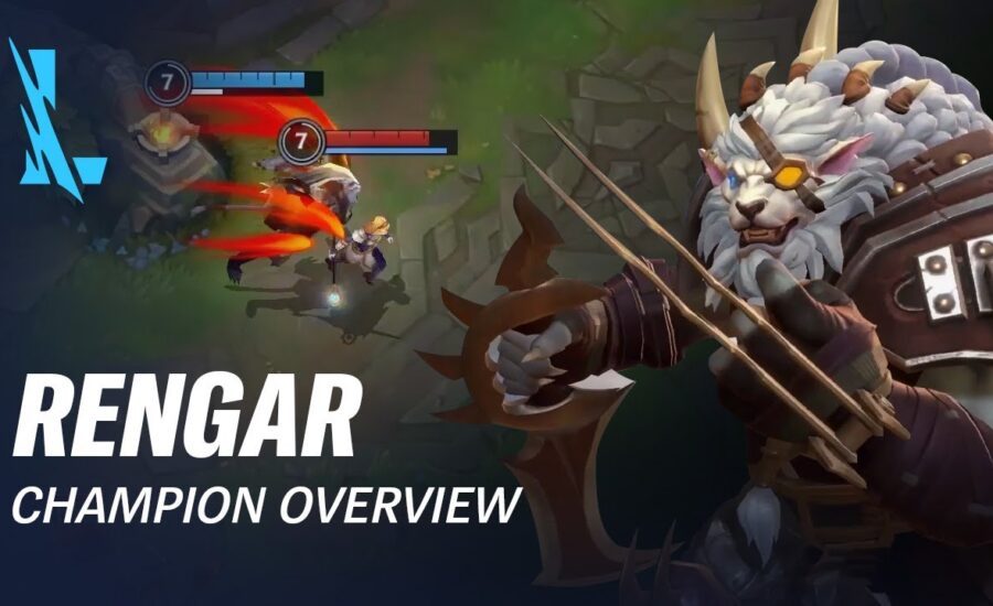 Rengar Champion Overview | Gameplay - League of Legends: Wild Rift