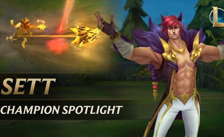 Sett Champion Spotlight | Gameplay - League of Legends