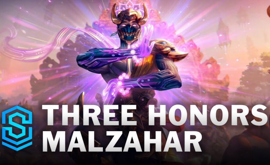 Three Honors Malzahar Skin Spotlight - League of Legends