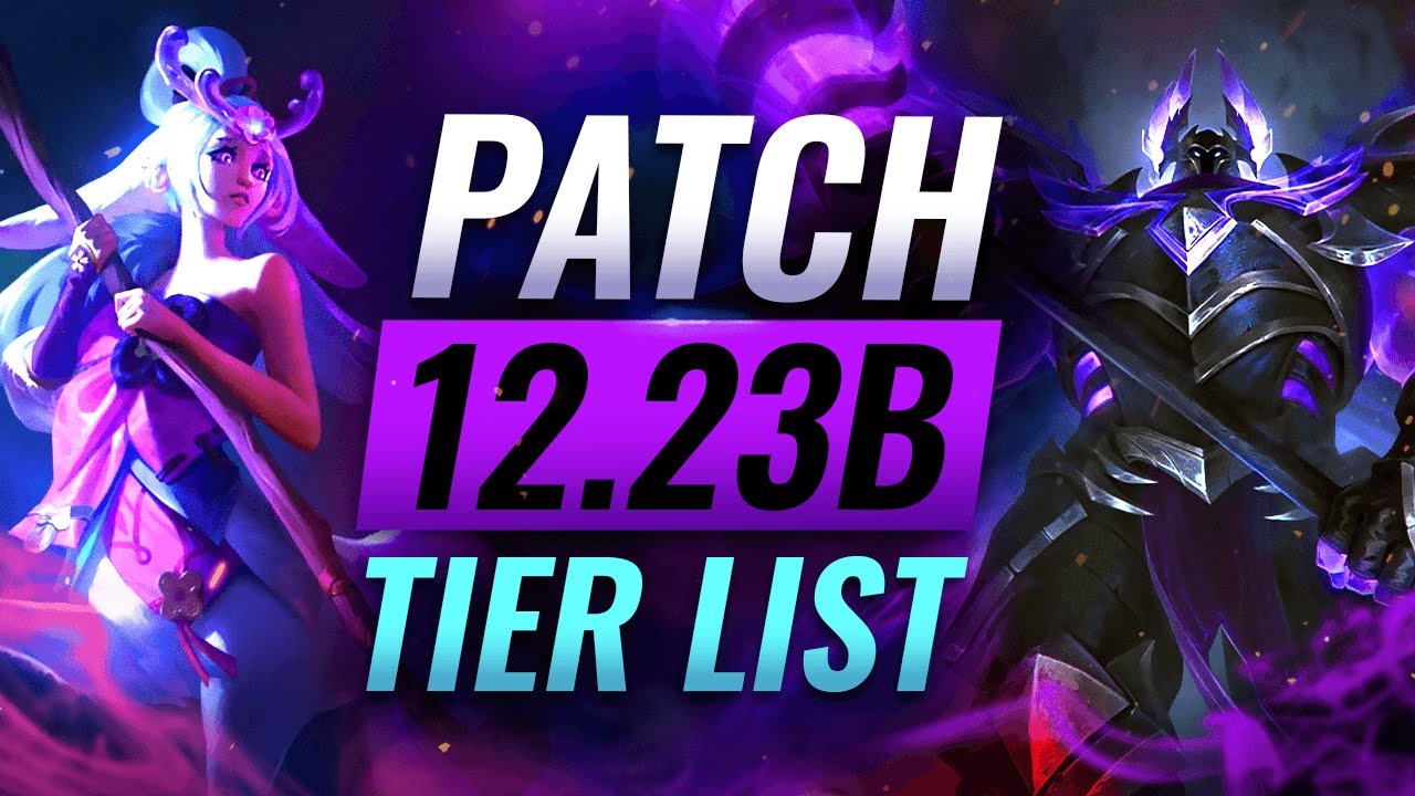 UPDATED Patch 12.23b Tier List: Every Role Ranked - League of Legends