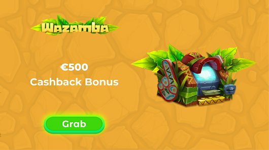 Wazamba - Cashback Bonus €500