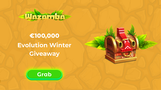 Wazamba - Evolution Winter Giveaway €100,000