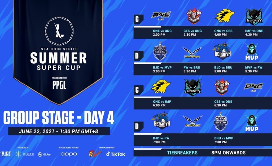 Wild Rift: SEA Icon Series - Summer Super Cup [Group Stage] - Day 4