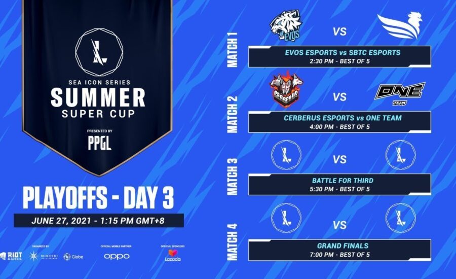 Wild Rift: SEA Icon Series - Summer Super Cup [Playoffs] - Day 3