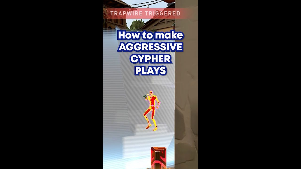 how to aggressive CYPHER! #valorant #valoranttips #cypher #valorantcoaching #cypherplays #egirl