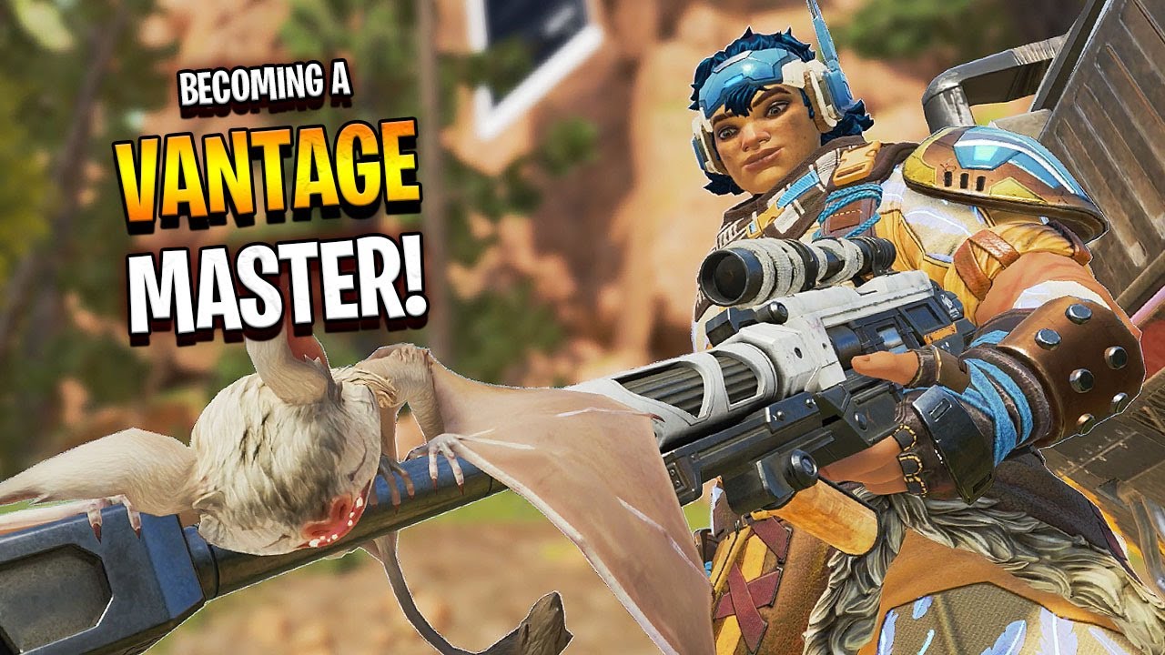 starting to become a Master with Vantage.. - Apex Legends