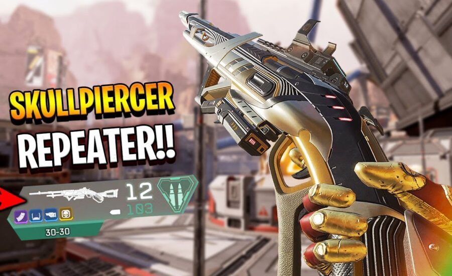 the skullpiercer on the 30-30 Repeater is pretty insane.. - Apex Legends