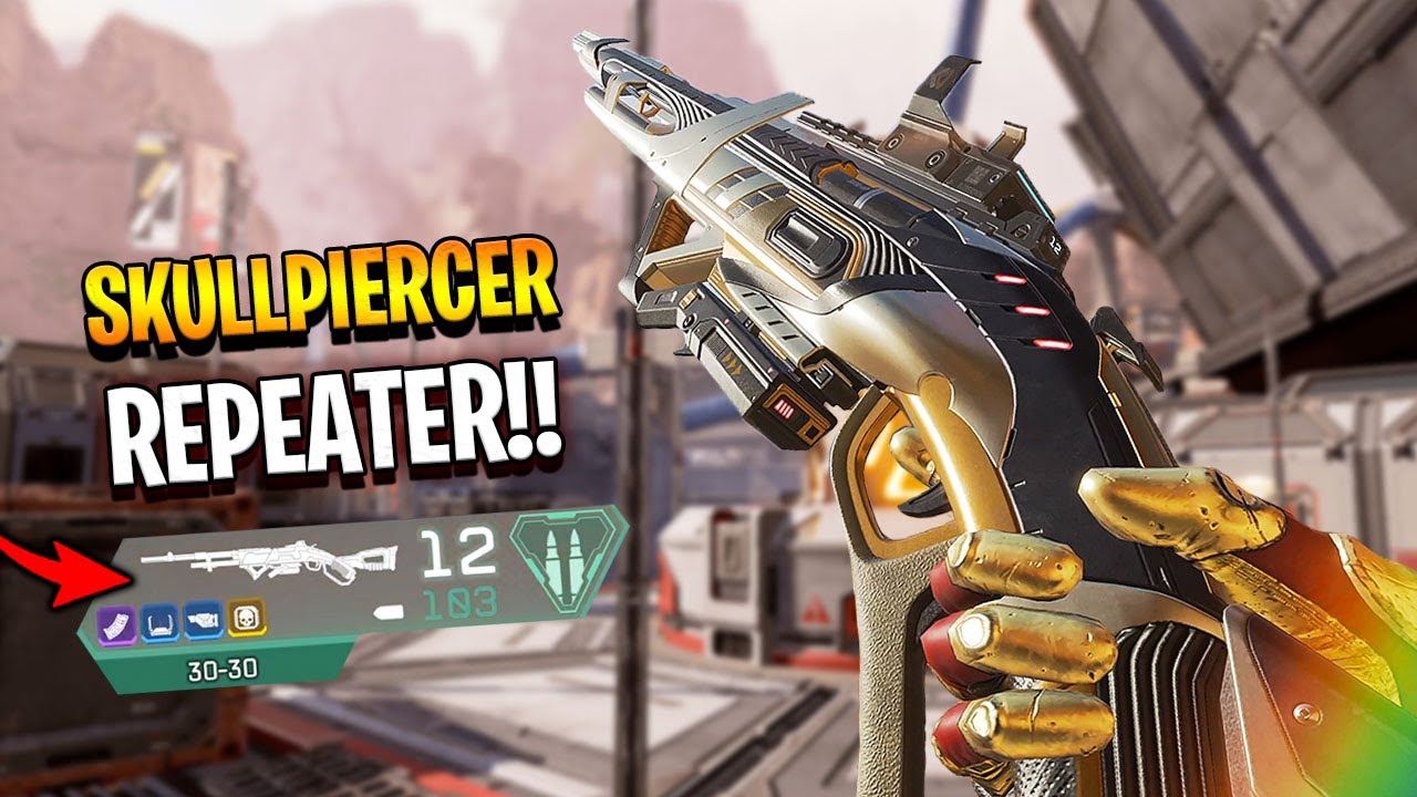 the skullpiercer on the 30-30 Repeater is pretty insane.. - Apex Legends