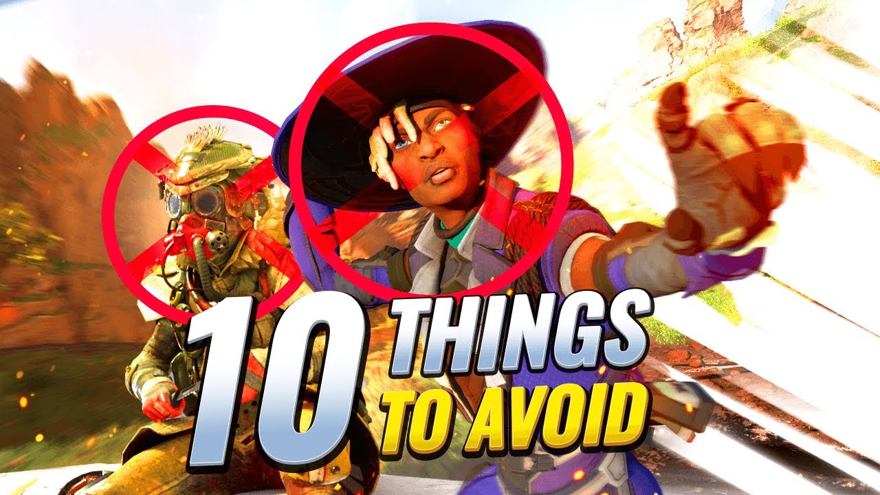 10 Common MISTAKES You MUST AVOID in Apex Legends!