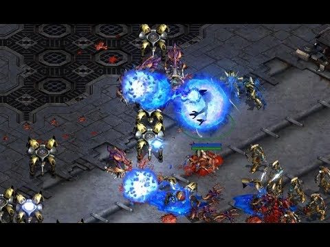 Action (Z) v Snow (P) on Transistor - StarCraft Brood War REMASTERED 2019