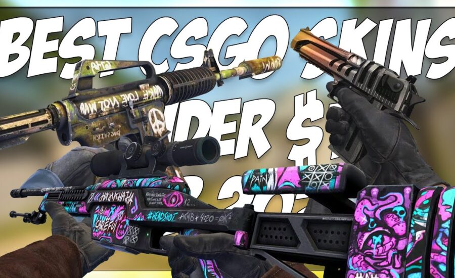 BEST GOOD LOOKING CSGO SKINS UNDER $1 IN 2021!!