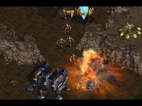 BeggarTerran (T) v OyA (P) on Heartbreak Ridge - StarCraft  - Brood War REMASTERED