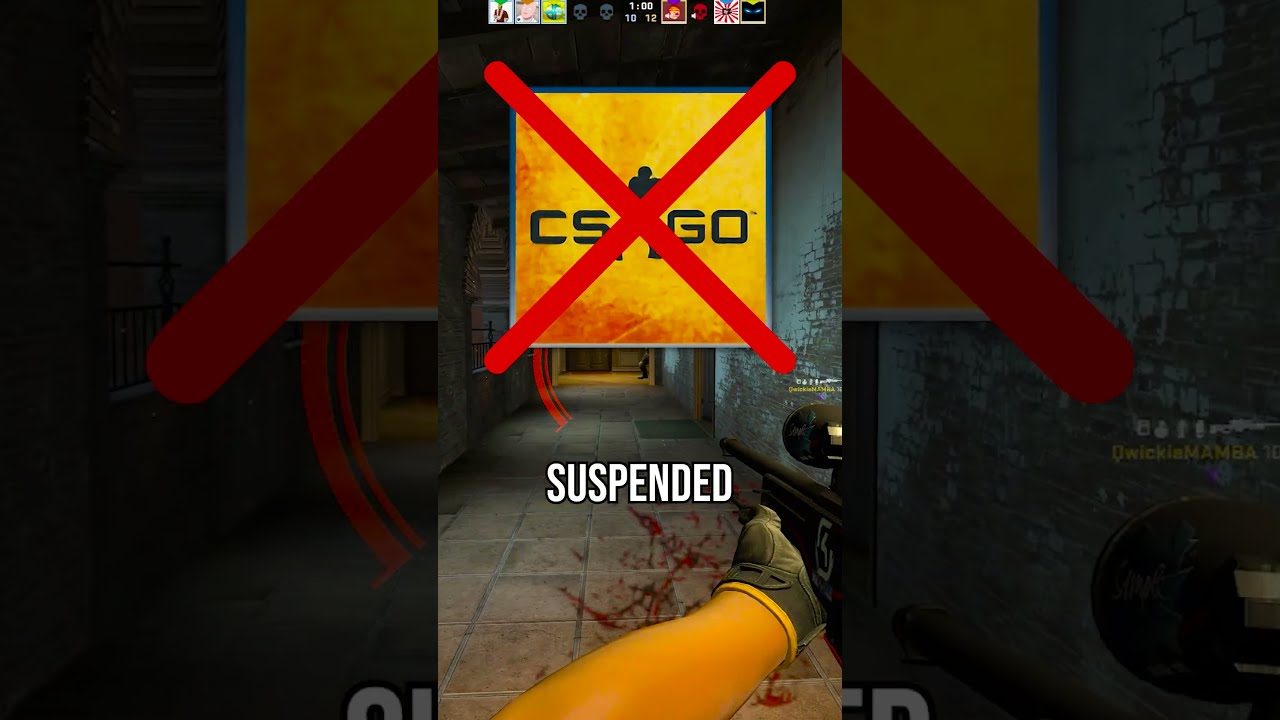 CSGO SUSPENDING SERVERS IN CHINA