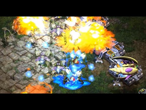 Canata (T) vs JoonWe (P) on Neo Sylphid - StarCraft - Brood War 2021